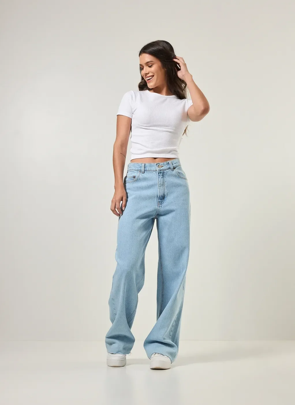 Blusa De Manga Curta Seamless