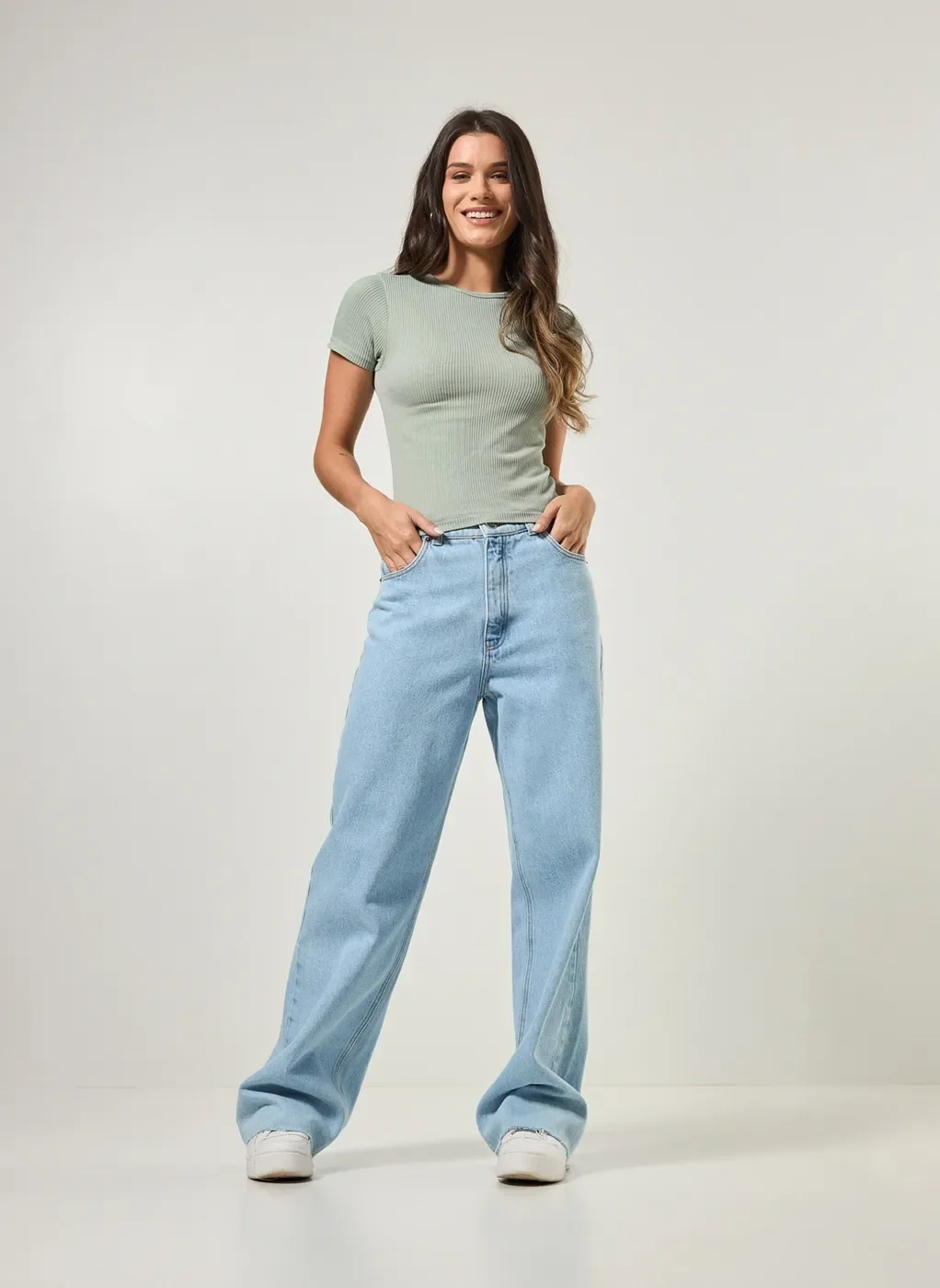 Blusa De Manga Curta Seamless