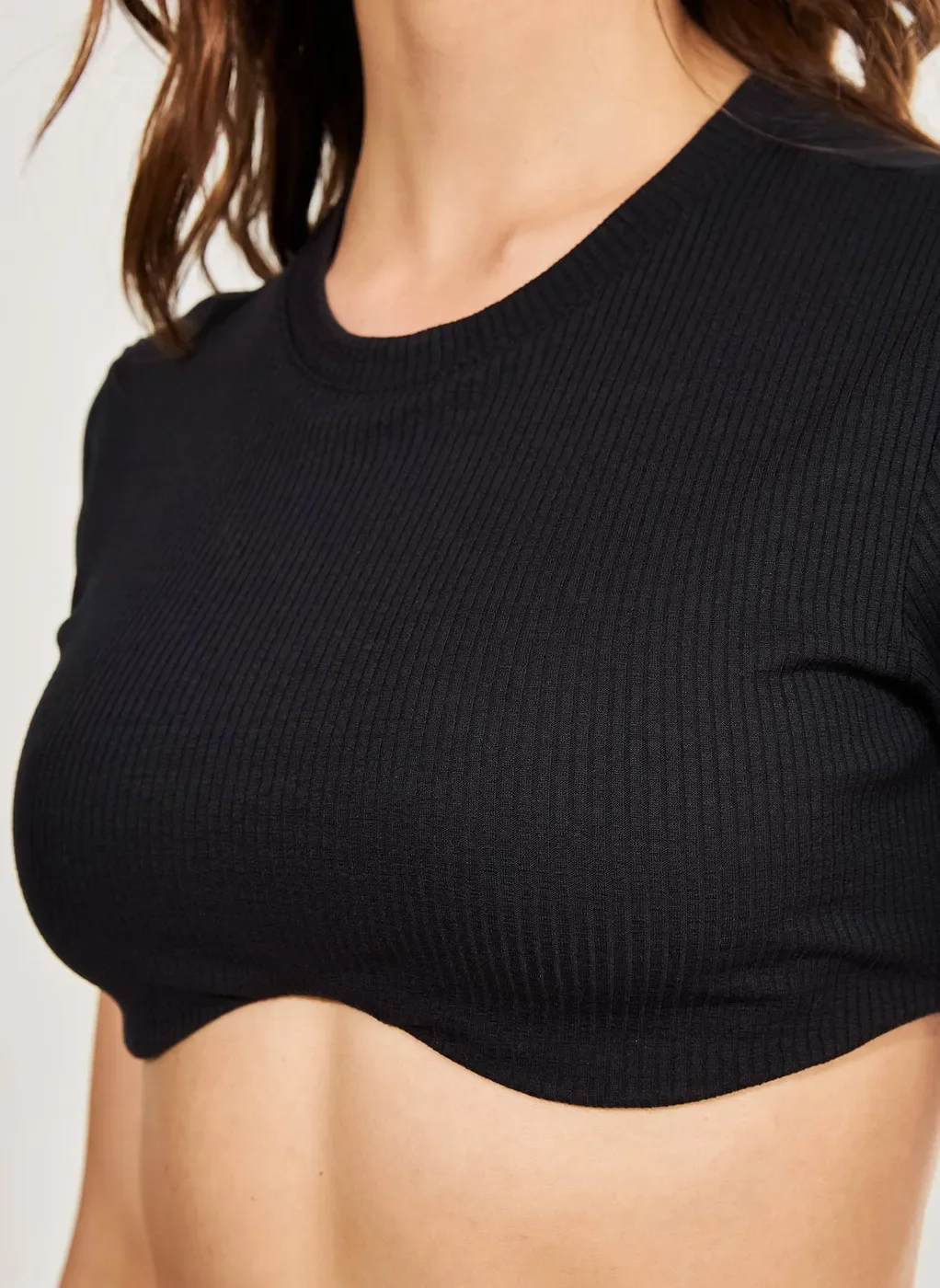 Cropped Com Busto De Arame