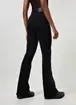 Calça Flare Preta Com Elastano