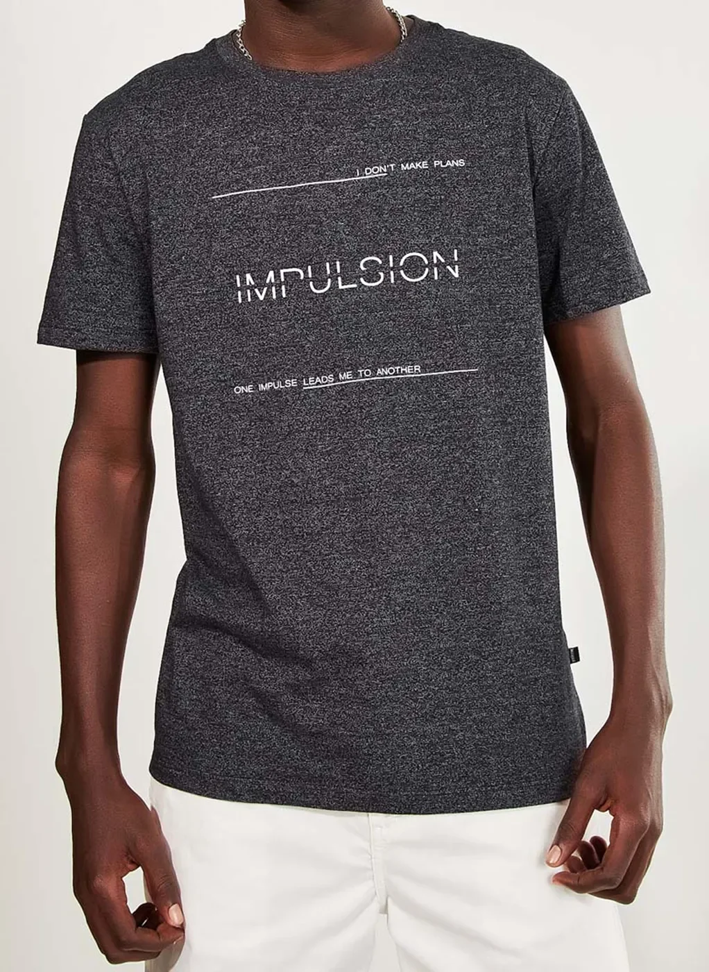 Camiseta Preta Mescla Impulsion
