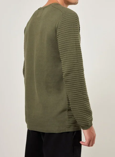 Blusão Leve Em Retilínea Texturizada