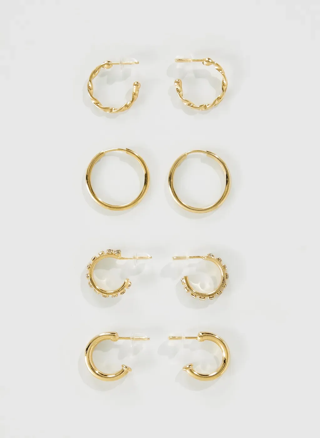 Kit Brincos 4 Argolas