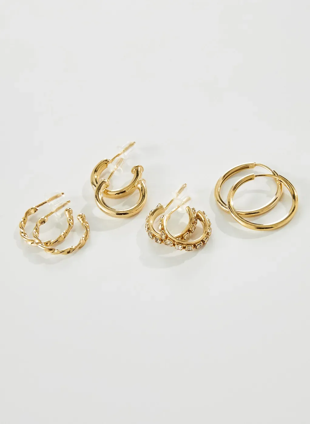 Kit Brincos 4 Argolas