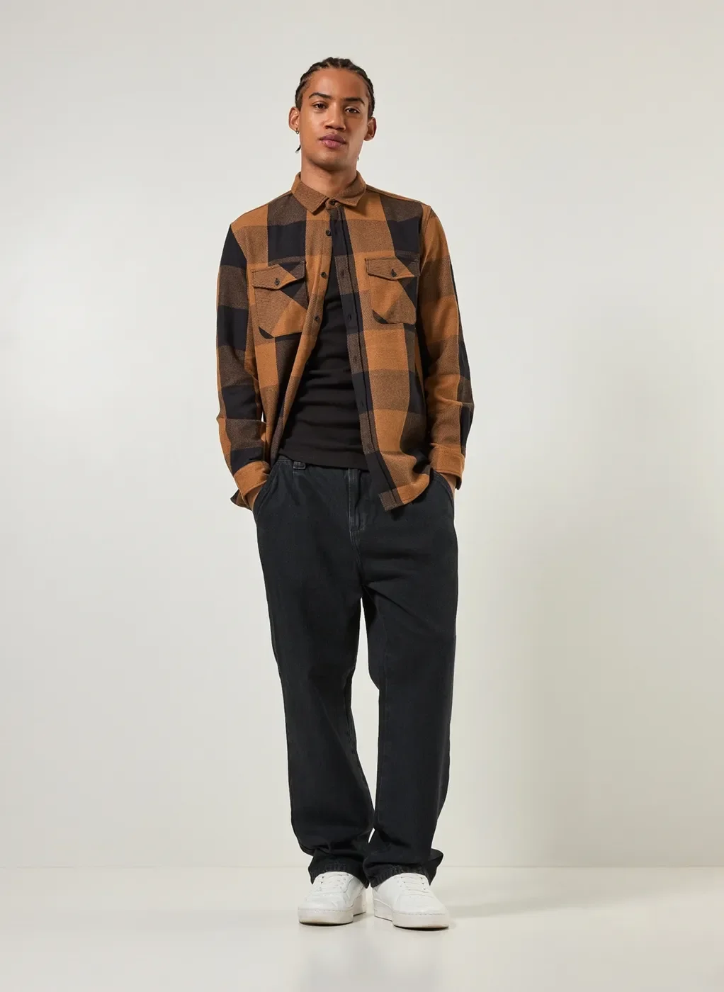 Jaqueta Overshirt Xadrez