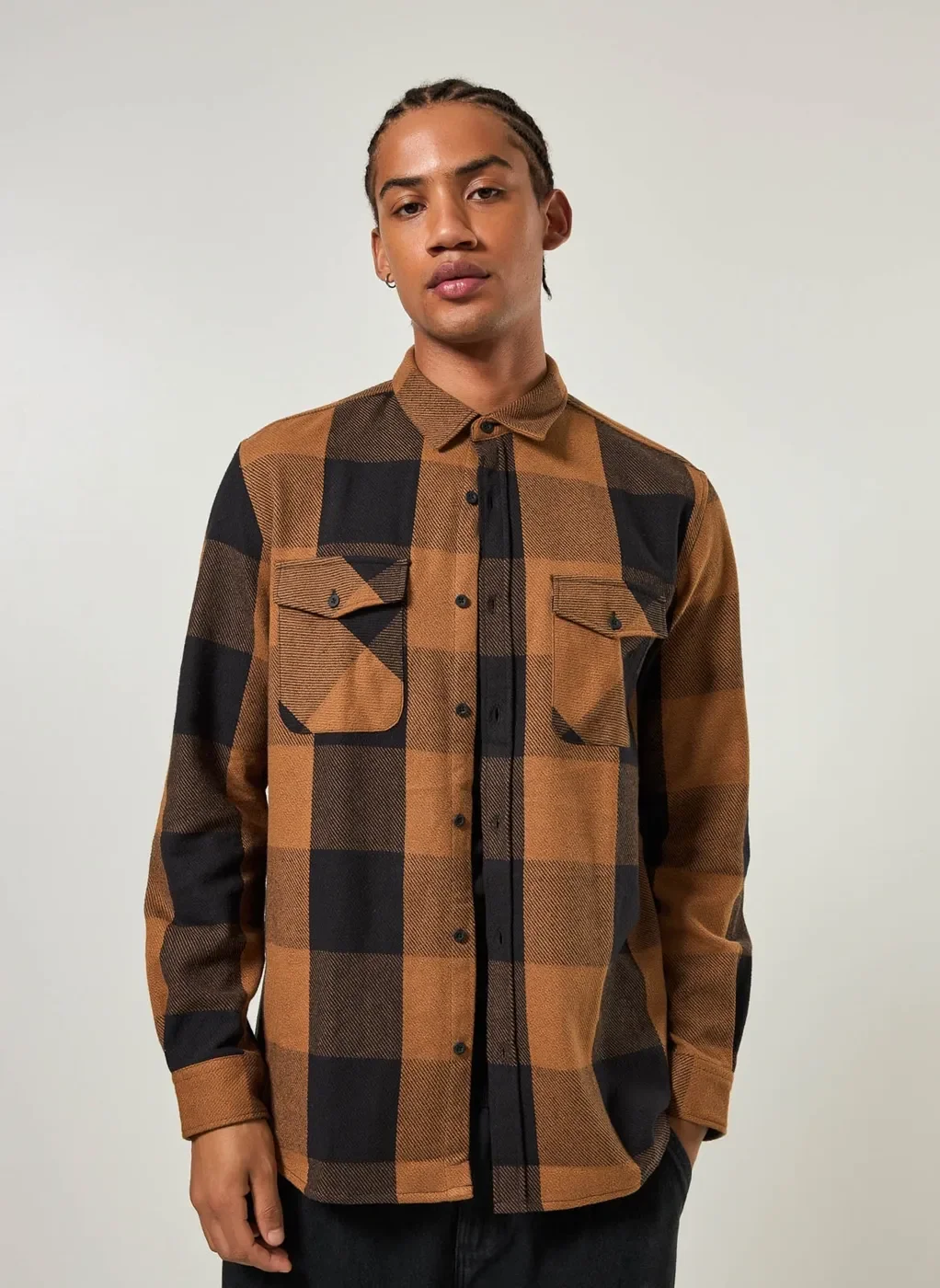 Jaqueta Overshirt Xadrez