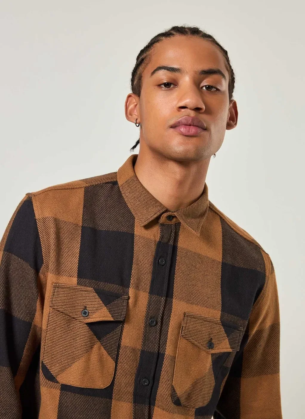 Jaqueta Overshirt Xadrez