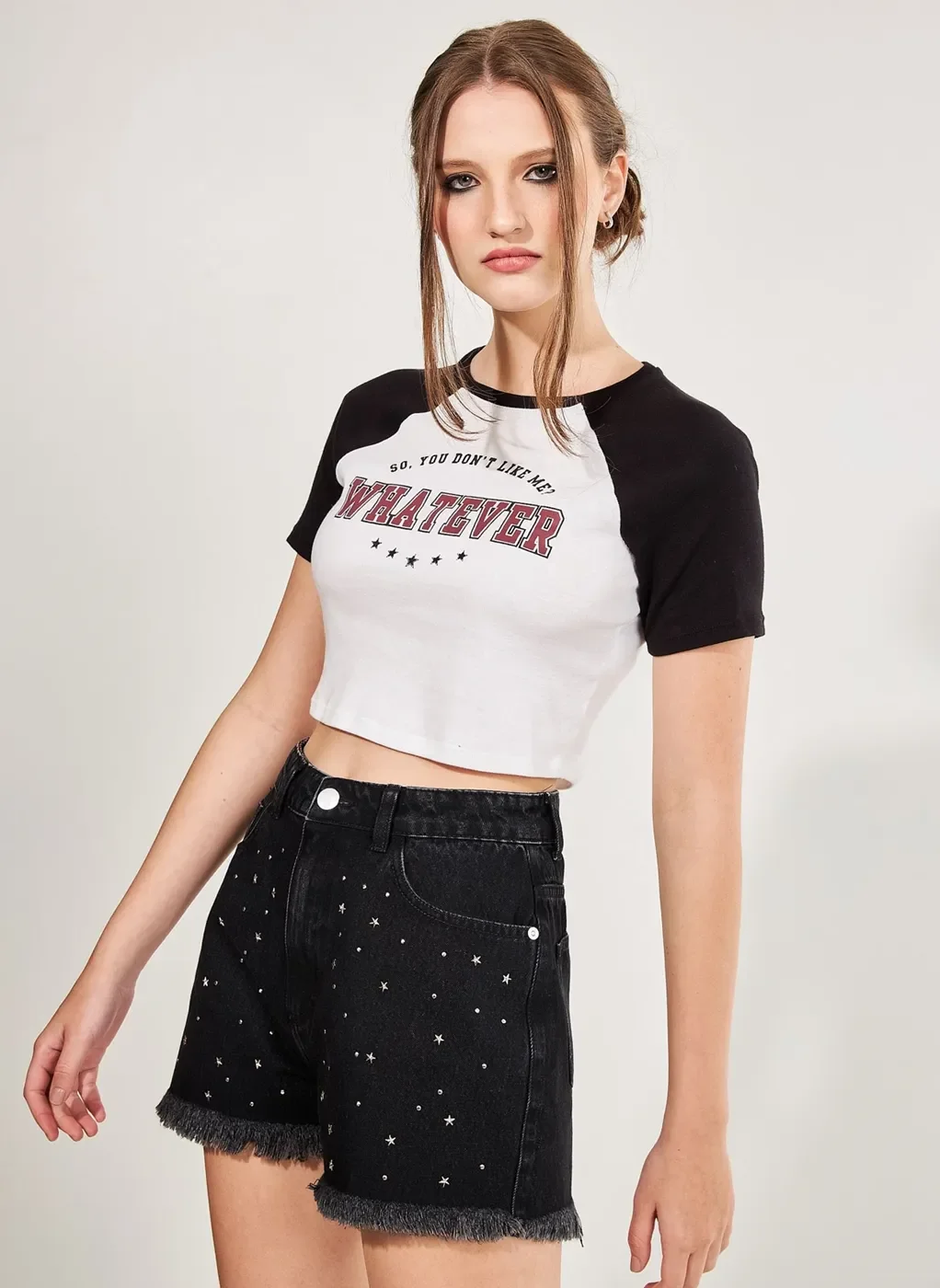 Blusa Cropped Raglan Gen Me
