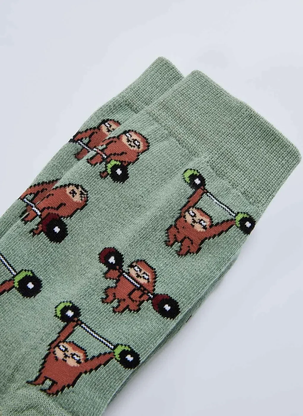 Meia Verde Preguiça Maromba