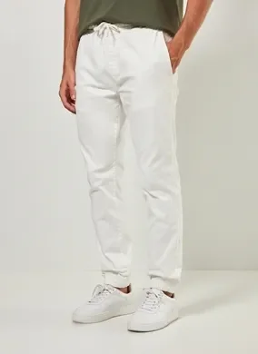 Calça Jogger Off-White Em Sarja