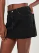 Minissaia De Cintura Baixa Jeans