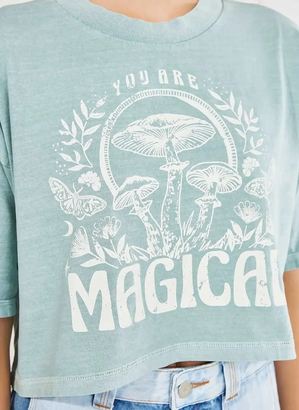 Camiseta Cropped Tom Pastel Magical