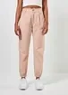 Calça Jogger Em Sarja Rosinha