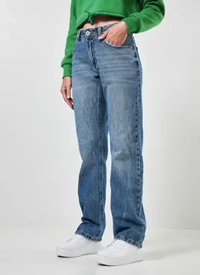 Calça Jeans Reta