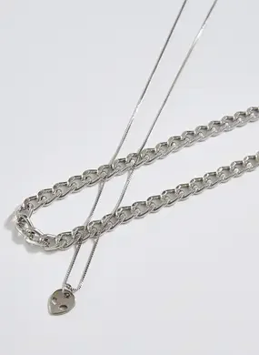 Corrente E Colar Com Pingente Et