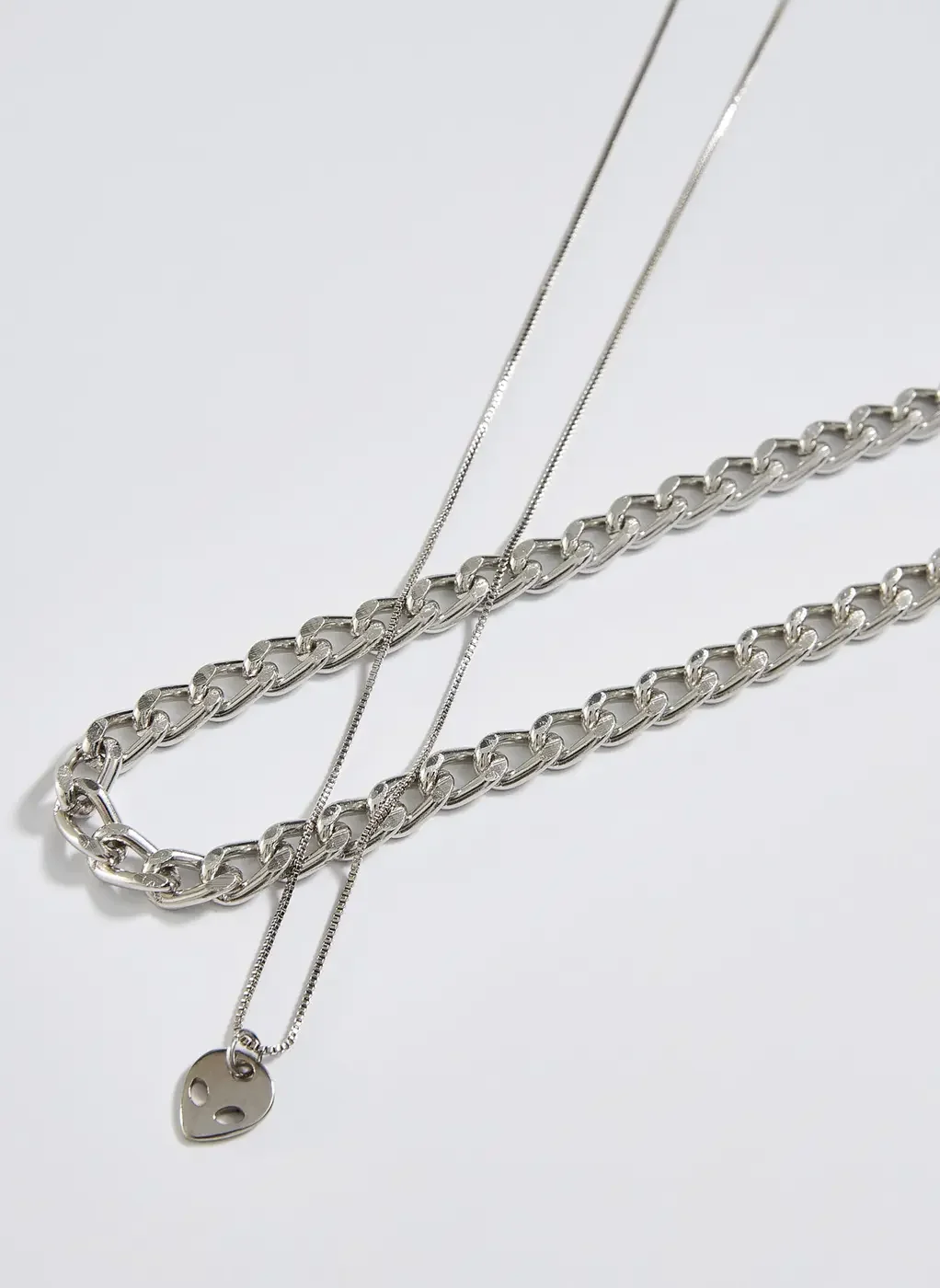 Corrente E Colar Com Pingente Et