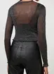 Blusa Em Tule Com Brilho