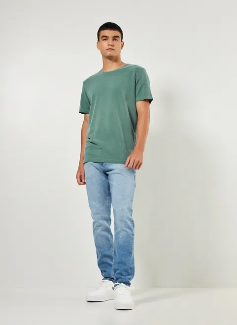 Camiseta Em Malha Texturizada