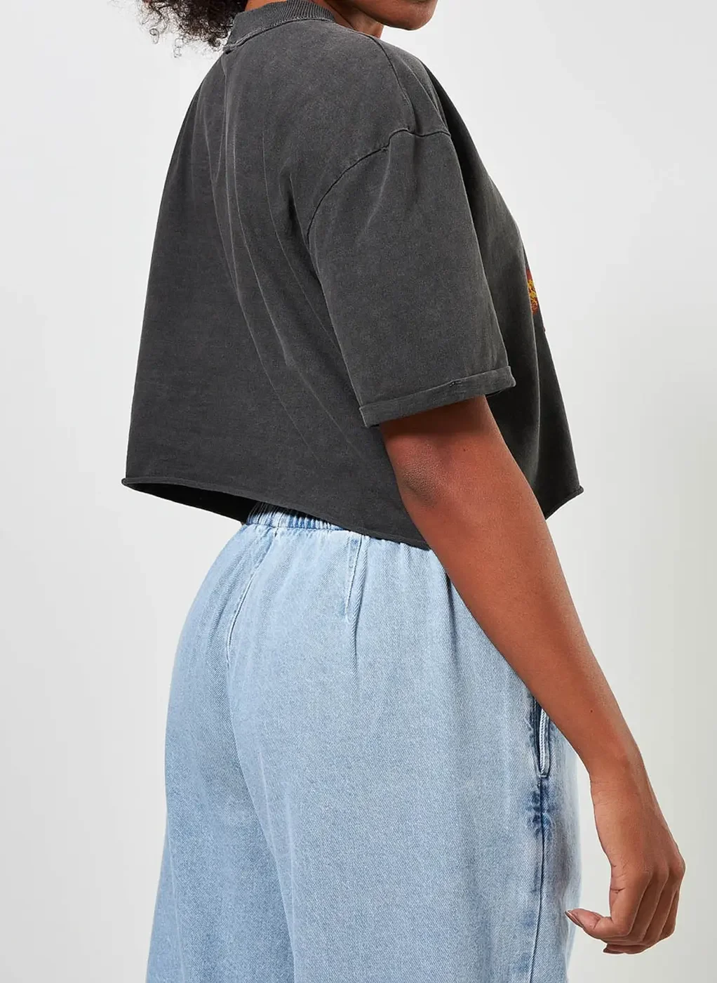 Camiseta Cropped De Volta Para O Futuro