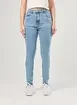 Calça Jeans Skinny Detalhe Na Barra