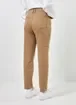 Calça Mom Em Sarja Caqui
