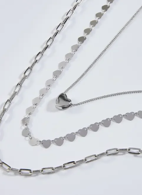 Kit Colares E Chokers Corações