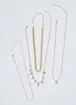 Conjunto Colares Pedrinhas E Estrela