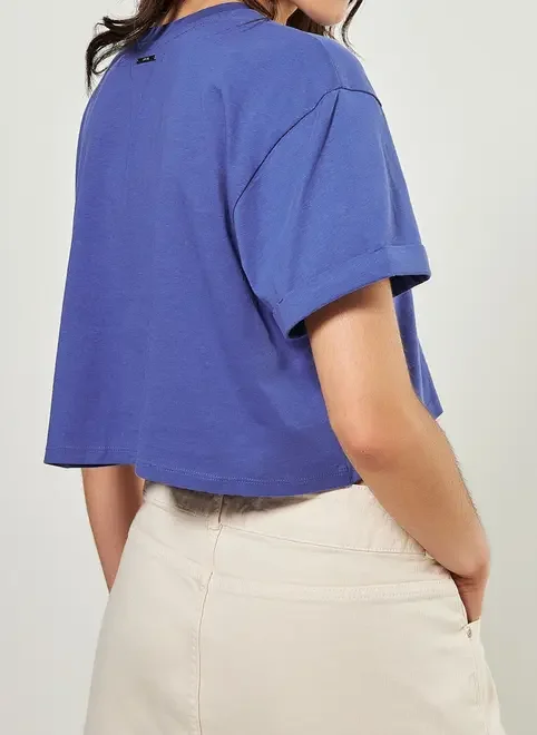 Camiseta Cropped Básica