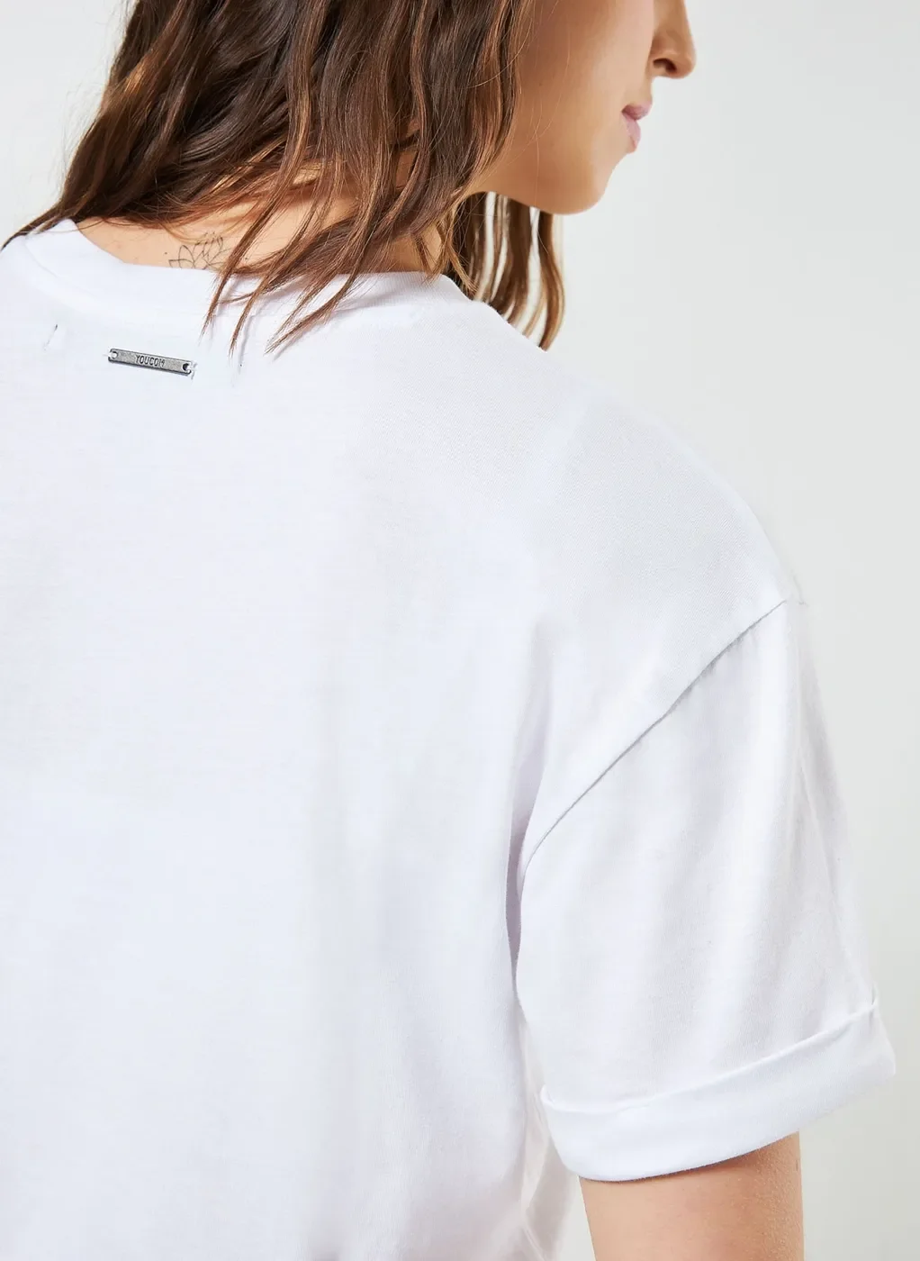 Camiseta Cropped Básica