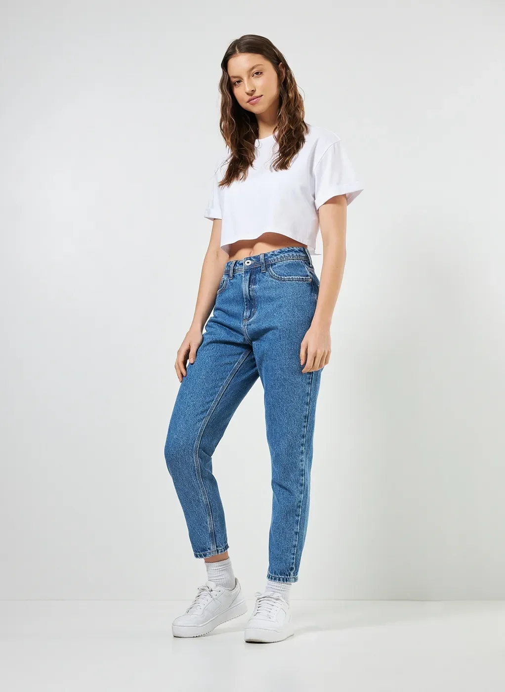 Camiseta Cropped Básica