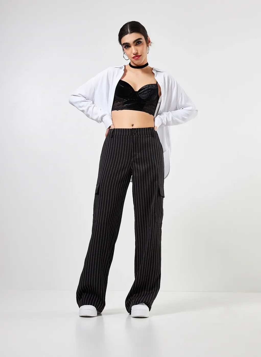 Sutiã Em Veludo Com Renda