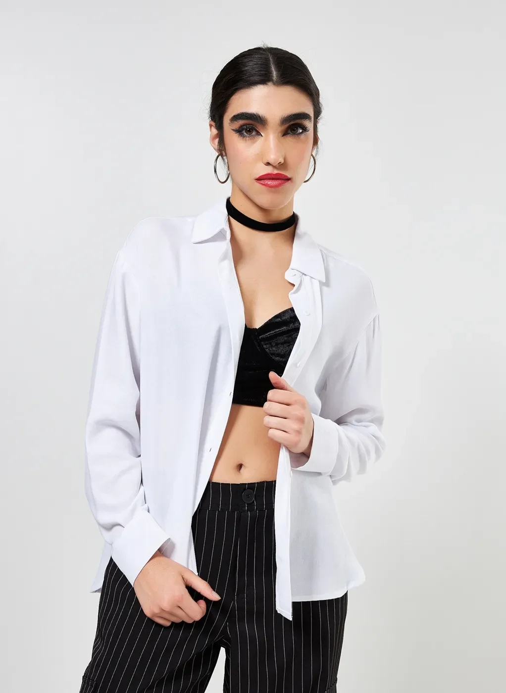 Sutiã Em Veludo Com Renda