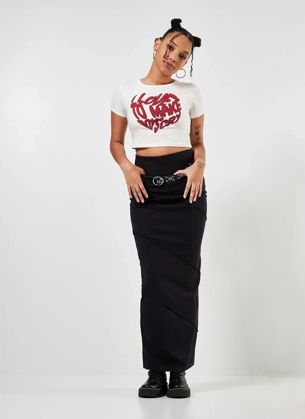 Blusa Cropped Make Boys Cry