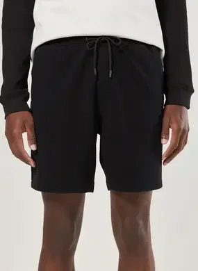 Bermuda Em Malha Texturizada