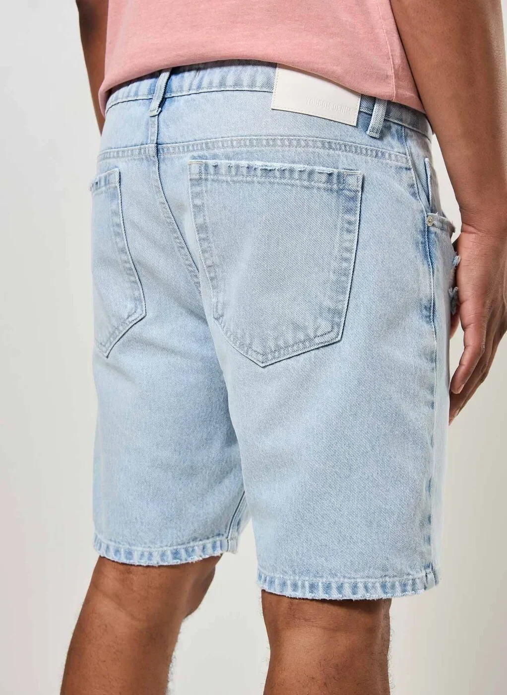 Bermuda Jeans Clara Com Desfiado