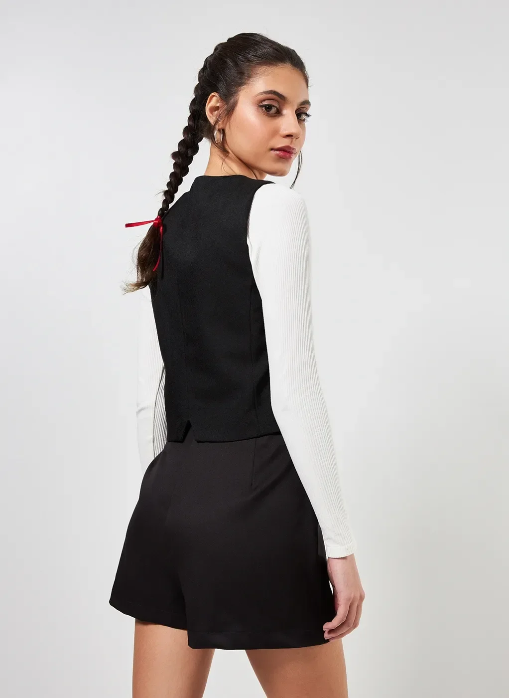 Colete De Alfaiataria Preto