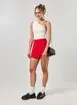 Short Saia De Alfaiataria Com Fenda