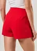 Short Saia De Alfaiataria Com Fenda