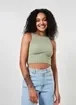 Blusa Cropped Halter Seamless