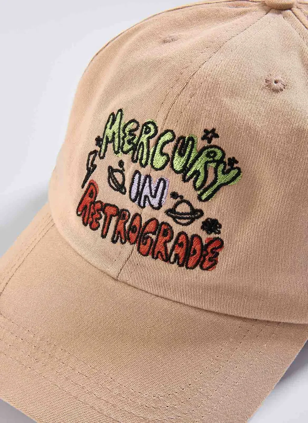 Boné Caqui Mercúrio Retrógrado
