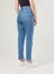 Calça Mom Jeans De Cintura Alta