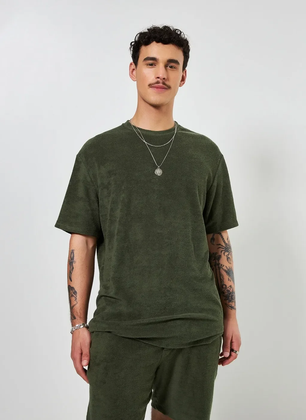 Dupla De Colares Pingente Cobra