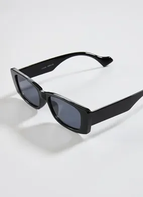 Óculos De Sol Reto Preto