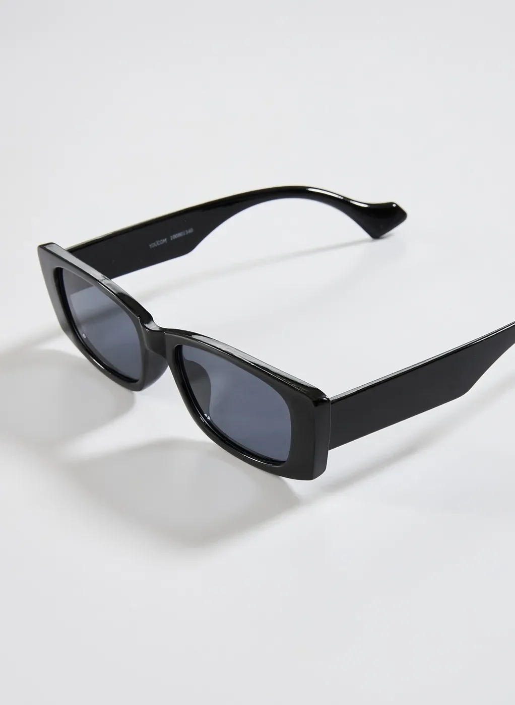 Óculos De Sol Reto Preto