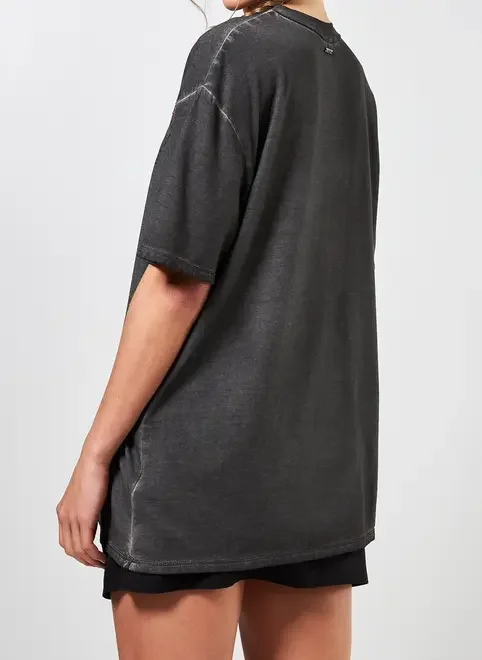 Camiseta Oversized Estonada Onça