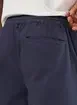 Bermuda Short Em Sarja Azul Marinho