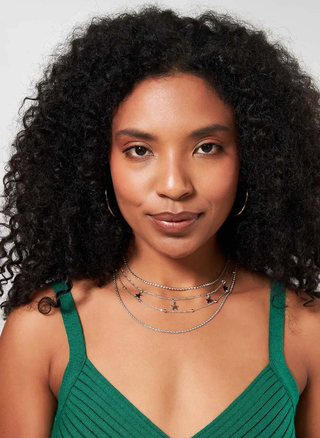 Conjunto Chokers Estrelas E Strass