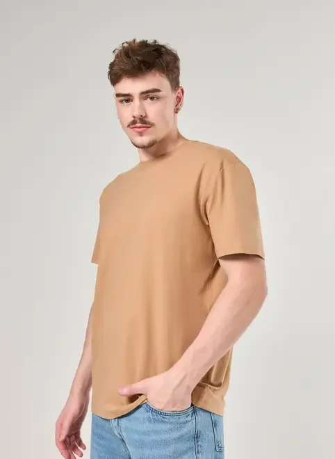 Camiseta Básica Modelagem Box