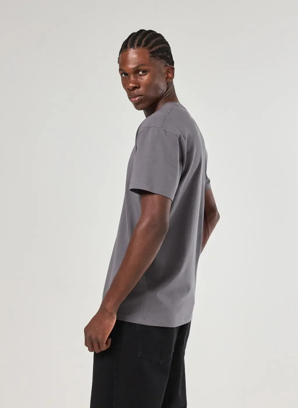 Camiseta Básica Modelagem Box