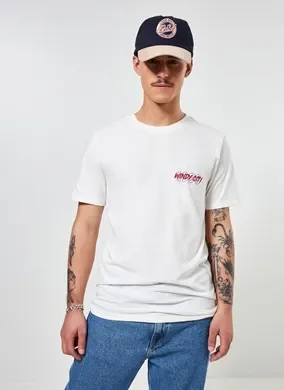 Camiseta Off-White Com Estampa Nas Costas